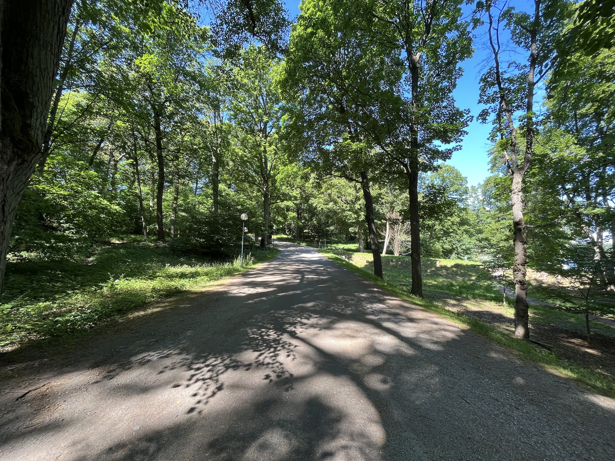 Promenaväg vid Vinterviken